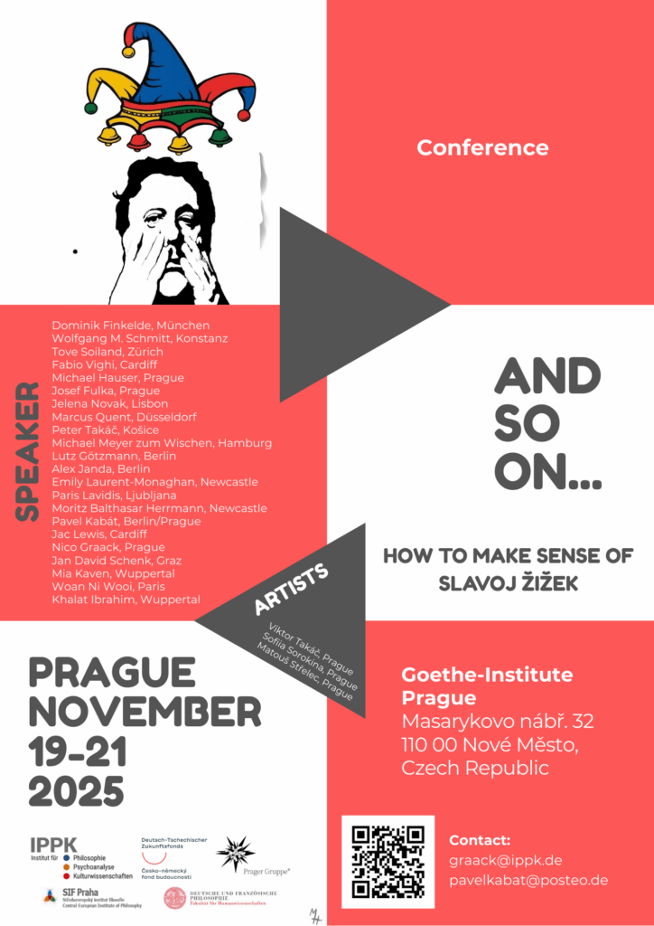 Poster for the Žižek Conference 2025